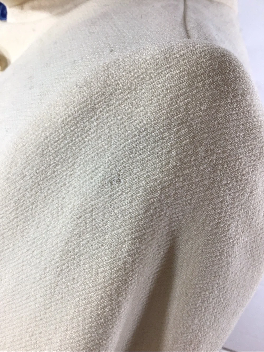 J. Crew Cream Winter White wool button front thinsulate a-line coat 10 NWT - Picture 5 of 12